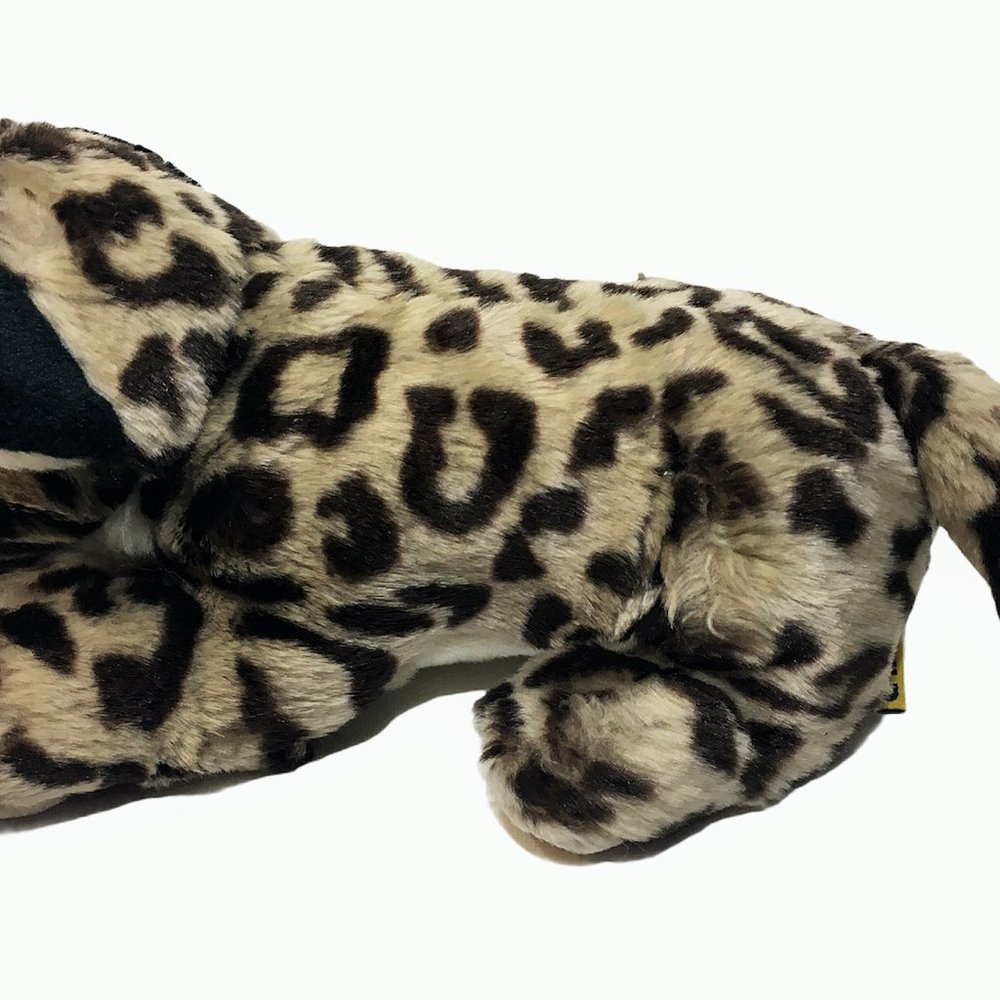 RARE Baby Leopard Cheetah Cub Plush 9in. - Picture 4 of 11